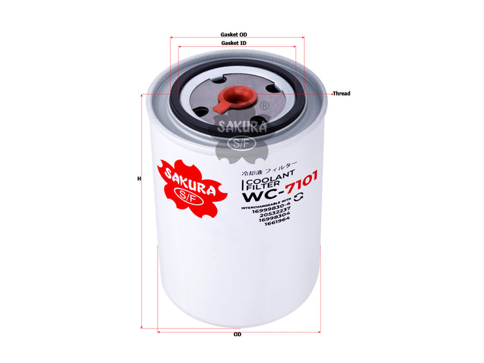 WC-7101 Coolant Filter Product Image